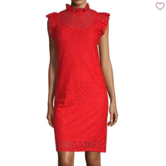 NWT MSRP $189 Alexia Admor Lace Sleeveless Sheath Dress - Picture 3 of 11